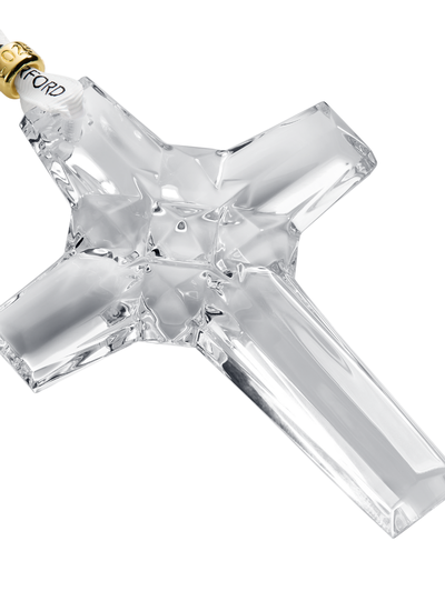 Waterford Crystal Annual Cross Ornament